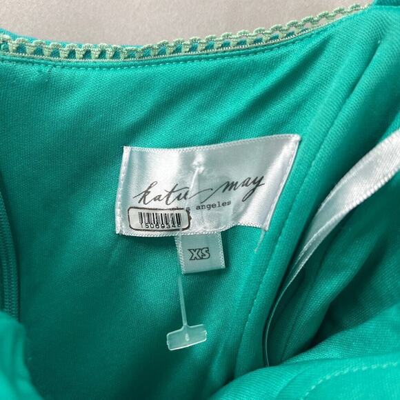 46. Katie May Loren Dress Womens XS Mermaid Romantic Wedding Glam Coquette Gala - Picture 10 of 10